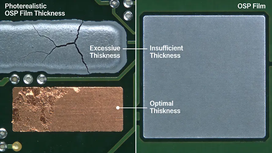 Addressing Uneven OSP Film Thickness and Resulting Solderability Issues in PCB Manufacturing