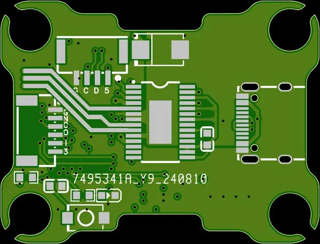 Stress relief after PCB contour machining